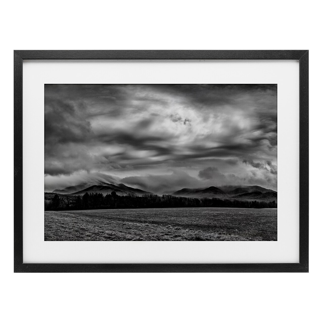 Stupell Industries Distant Cloudy Skies View Framed Print Under Glass, design by James Rodewald